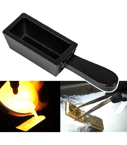 Operitacx Grafiet Tank Gietvorm Voor Goud Smelten Goud Tool Raffinage