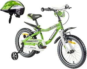 Kawasaki Juroku MX16 - Bicicletta da Bambino con Casco da Bici, 16\