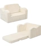 Produktbild von BEJOY Kinderstuhl Kuschel Sofa Cord Lesecouch Beige Kinderzimmer BEJOY Kinderstuhl - Kuscheliges Schaumstoff-Sofa Für Kinderzimmer In Beige Kinderzimmer Sitzmöbel