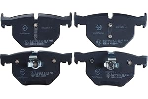 AutoMentum AM23550.4 Juego de Pastillas de Freno, juego de 4 para BMW 5 (E60) 2001-2010 Eje trasero y otros vehiculos