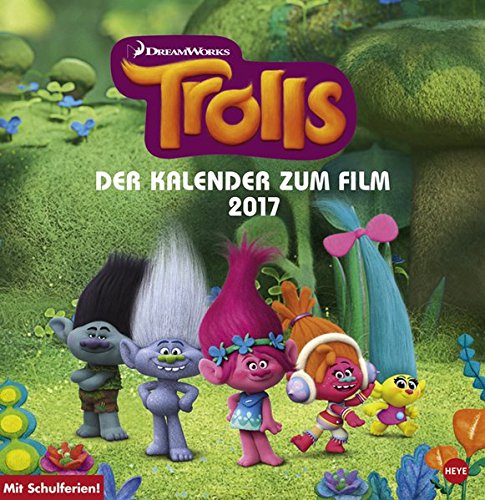 Trolls Posterkalender - Kalender 2017