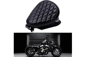 DREAMIZER Moto Sella Bobber, Monosella Bobber Con piastra di base staffa a molla Per Sportster Forty-Eight 48 XL883 1200 Chopper personalizzato