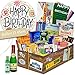 Produktbild Geschenk Ideen für Ostalgiker - Spezialitäten DDR Paket + Folienballon HAPPY BIRTHDAY + Geschenkverpackung mit Ostmotiven + gratis Geschenkkarten - mit Trabi Puffreis Schokolade, Brausepulver, Rotkäppchen Sekt, Cappucino Rondo, Filinchen Knusper, Pfeffi Likör und vielem mehr +++ DDR Geschenkkorb mit leckeren Ost Waren und Kultprodukten ++ Geburtstagsgeschenk Ostpaket Präsentkorb geschenkideen für Ossis lustige geschenke geburtstagsgeschenk DDR zum geburtstag Geschenkideen Männer Frauen
