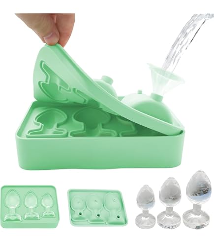 Stampo per cubetti di ghiaccio in silicone Octupos Blu