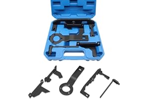 RUIZHI Timing Tool Kit, 5 PCS Engine Timing Belt Tool for PSA 1.2 PureTech, for Citroen C1 C3 C4, for Peugeot 108 208 308 2008 3008, for 1.0 VTi 1.2 VTi, OEM: 0109-2A 0109-2B