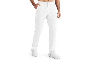 Libin Pantalón de Golf Hombre Elástico Slim Fit Ligeros y Pantalones Deporte Senderismo con Bolsillos