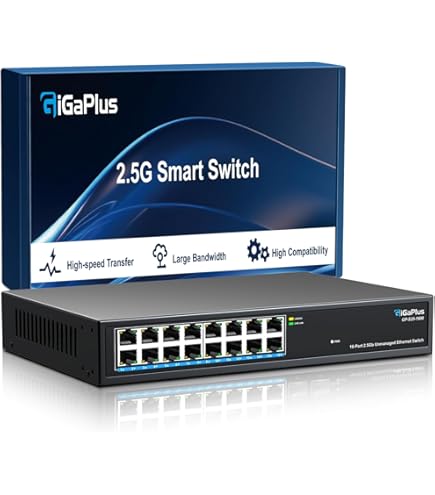 TRENDnet 16-Port Unmanaged 2.5G Desktop Switch , W128918053 (Desktop Switch