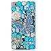 Produktbild spritech (TM) Farbige Diamant mit Luxus Kristall Strass Beautiful Bling Grün Pfau Transparent Hartschale Caver Fall, style-78, Huawei Ascend P8