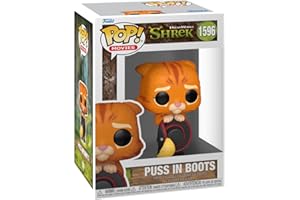Funko POP! Movies: Shrek Dream Works 30th - Puss In Boots w butach - kolekcjonerska figurka winylowa - pomysł na prezent - oficjalny towar - zabawki dla dzieci i dorosłych - fani filmów