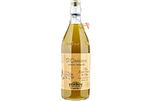 Farchioni Olio Extra Vergine Grezzo Naturale Italienisches Olivenöl Ungefiltertes & Kaltgepresstes Öl Italien Inkl. FeinWert E-Book (1 x 1,0l)