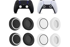 ANEI 8 Piezas Joystick Thumbstick Grips, Tapas Gomas Joysticks, Protectores de Silicona para el Pulgar del Joystick para PS5, PS4, Xbox One Series X/S Controller Accessories, Protector Mando PS5