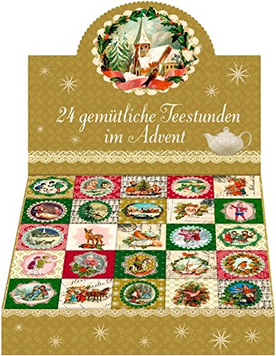 Preisvergleich Produktbild Tee-Adventskalender - 24 gemütliche Teestunden im Advent