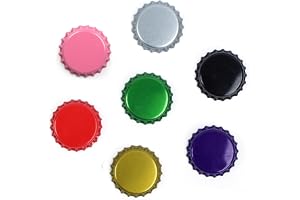 Newflager 315 Pack Beer Bottle Caps Oxygen Absorbing Crowns, Ideal for HomeBrew, 7 Assorted Colors