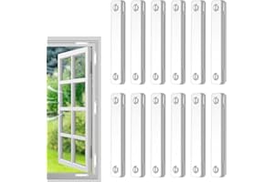 DOKSVP 12 Stück Insektenschutz Fliegengitter Fenster Magnete, Magnetbefestigung für Fliegengitter, Selbstklebendes Mückenschutzzubehör, für Küche, Wohnzimmer, Balkon