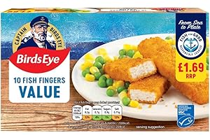 MY AFRICA STORE Birds Eye 10 Fish Fingers Value 250g x Pack of 3