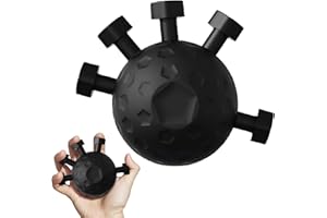 QEIOAUEK Fingergriff-Stärker,Handtrainer Fingertrainer,Finger-Griffstärker,2025 Neuer Fingertrainer,für Musiker, Sportler, Kletterer, Boxer & Rehabilitation – Stärkt Hand- & Unterarmmuskulatur