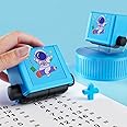 VGRASSP Addition Mathematics Exercise Sum Assignment Roller Stamp for Teachers Parents and Kids - Excellent Educational Aid to Accelerate Learning