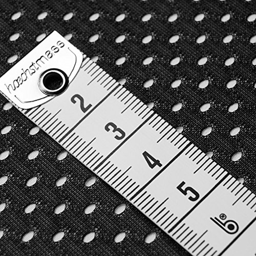 Coolmax® Mesh – schnell trocknend, Feuchtigkeitstransport – Meterware (schwarz) - 2