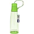 Royalford rf7277gr 520ml water bottle - portable cap bottle, travel flask with hanging loop | air tight & leak proof 100% eco-friendly perfect for water, juice, shakes more