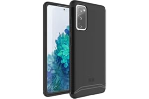 TUDIA DualShield zaprojektowane dla Samsung Galaxy S20 FE etui 5G, [połączenie] klasy wojskowej, odporne na wstrząsy, dwuwarstwowe, wąskie etui ochronne - matowa czerń
