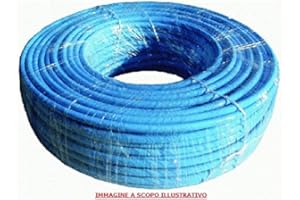 CATOCCI MACCHINE TUBO CALIBRATO IN POLIURETANO 98 ShA AZZURRO PER ARIA COMPRESSA 8 X 10 mm 100 METRI