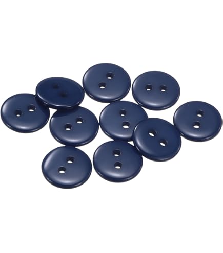 Worlds Lot De 100 Boutons à Coudre En Résine 4 Trous Pour