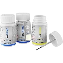 Kit Ritocco Vernice Per Piaggio Blu Marine - Base E Trasparente - Foto 3