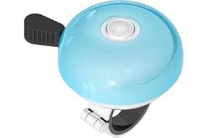 Greallthy Bicycle Bell Retro 6 Classic Metallic Colors Bicycle Bell, Bike Bells Adults Kids, Loud Sound Bike Horn Mountain Bike Bicycle Bell