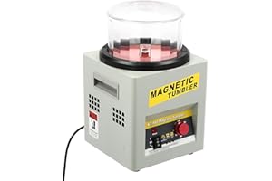 MINUS ONE Magnetischer Schmuckpolierer Finisher Super Finishing Polieren Poliermaschine Tumbler Poliermaschine Einstellbare Frequenz 2000U/min - 220V