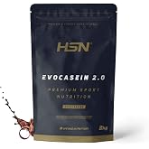 HSN Micellar Casein Evocasein 2.0 | Chocolate 2 kg | Sequential Protein Shake Ideal for Bedtime | With Digezyme&reg; Enzymes | No