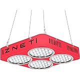 WYZM LED Pflanzenlampe,ZNET4 LED Grow Lampe,1000W HPS Äquivalent,Professionelle Vollspektrum mit 2 Schalter für Pflanzen Gemü