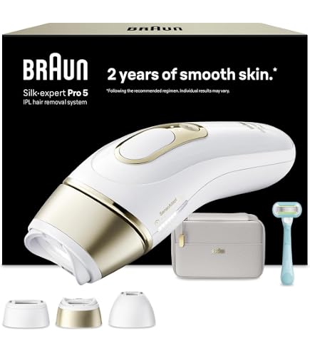 Braun IPL Silk·expert Pro 5, Evde Lazerle Tüy Alma, Çanta