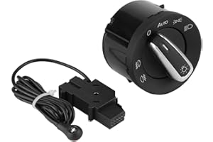 HLYJOON Módulo de sensor de control de interruptor de faros de coche Caddy de luces antiniebla para Jett a MK5 MK6 Passat Caddy Rabbit Tiguan Touran B6 3C 5ND941431B