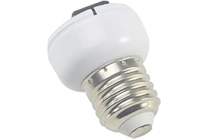 Modonghua E27-Lampenfassung, Adapter für Lampenfassung - Verwendete E27-Fassung im Steckerkasten, der optionale 2-Poly-Stecker kann befestigt Werden