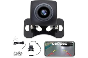 Mulcort Drahtlose Rückfahrkamera HD WiFi Rückfahrkamera für Auto, Fahrzeug, WiFi Rückfahrkamera mit Nachtsicht, IP67 wasserdichter drahtloser LCD-Rückfahrmonitor