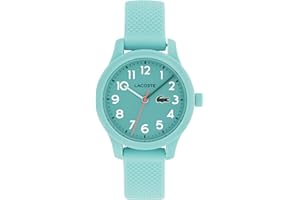 Lacoste Reloj con Movimiento de Cuarzo de Tres Manecillas para Niños Colección LACOSTE.12.12 Kids con Correa de Silicona