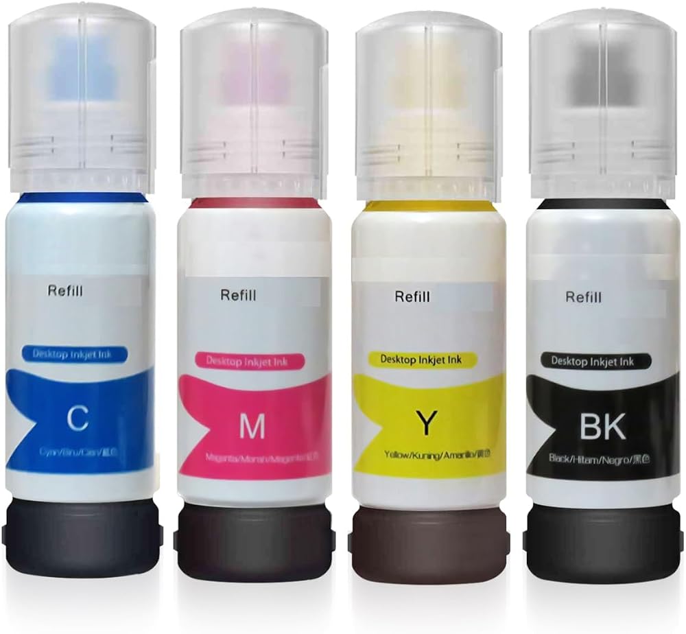 Epson Uyumlu 103 Ve 101 Mürekkep L3151 L3110 L3111 L3150 L3151 Muhadil Mürekkep 70Ml *4 (4 Lü Set)