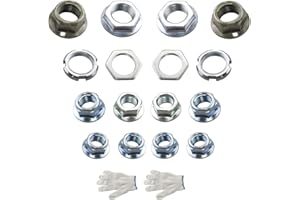 BLLRC Spezielle Muttern und Schrauben für Motorradmotoren für GY6-Motorradmotoren (50cc 80cc 90cc 125cc 150cc) ATV (125cc 150cc) Scooter-Motor (mit Handschuhen)