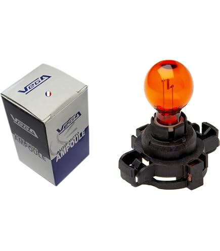 VEGA Lampadina Maxi PSX24W 24V – Ricambio Auto Francese Di Qualità (12V, 24W, Attacco PG20/7)