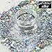 eBuy silver chunky glitter cosmetic glitter festival glitter sparkle face body hair nails make up*beauty