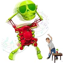 Norhogo Tanzende Skelette - Lustige Aufzieh-Spielzeuge Für Halloween & Partys