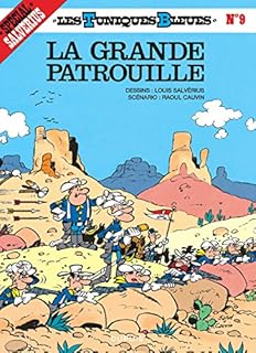 jaquette livre Les Tuniques bleues, tome 9 : La grande patrouille
