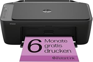 HP DeskJet 2920 Multifunktionsdrucker, 6 Monate gratis drucken Instant Ink inklusive, Drucker, Scanner, Kopierer, WLAN, USB 2.0