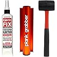 Floor-Fix Pro - Plank Grabber - Mallet Pack - Nano-Suction Tapping Block - Floor Installation Tool - Includes Spare Suction Pad - Ideal for Floating Floors, Wood Laminate (pgmffp)