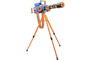 XSHOT X-Shot Insanity Rage Fire Gatling-Blaster con cinturón de dardos y 72 dardos