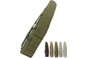 DFANCE Custodia Doppia per fucile,Fodero Porta Fucili Imbottito,Fucile di Canna da Pesca Borsa,Fodero Porta Fucili Imbottito,Resistente e Impermeabile,per Conservare Braccia