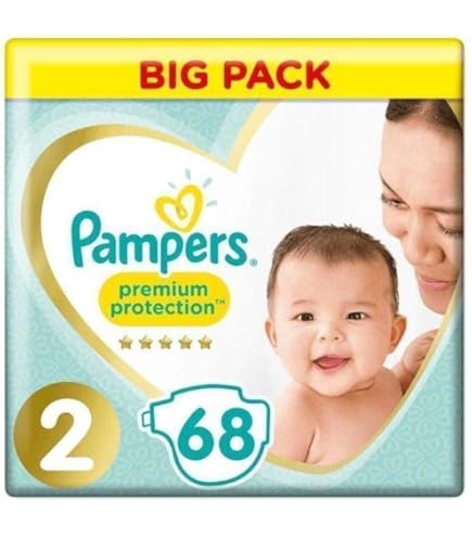 Pampers Babybroek Premium Protection Maat 7 Extra Large (17 kg), maan
