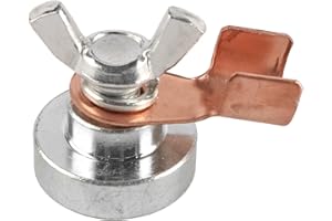 Sarini Magnetic Welding Support Clamp Welding Ground Clamp Grounding Magnet Connector Magnetic Welding Clamp Welding Support Clamps Tool