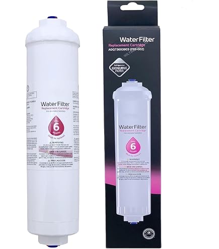 Filtre à eau interne compatible avec LG LT600P, 5231JA2006A, 5231JA2006B, 5231JA2005A, 5231JA2005A-S, 5231JA2006F