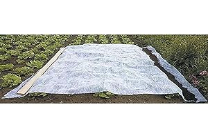 WERKA PRO - 10381 - Voile d'hivernage en rouleau - 2 x 10 m - 30 g/m2 - Blanc